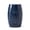 Navy, variant on GZXS Metal Drum Side Table - 12.25" Round End Table with Geometric Cutout Pattern, for Living Space/Bedroom Nook/Patio Area, No Assembly Required, White