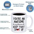 thumbnail image 3 of Funny Mug for Husband - You're An Awesome Husband Keep That Up 11 Ounce Novelty Coffee Mug From Wife, 3 of 7