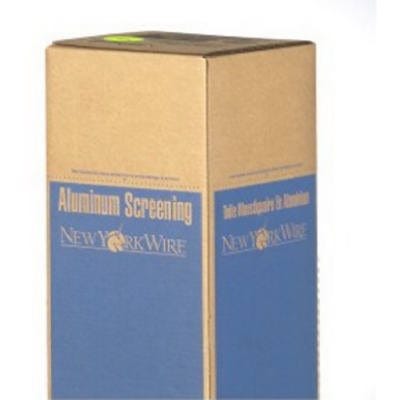 SAINTGOBAIN ADFORS 48-In. x 25-Ft. Bright Aluminum Insect Window Screen 1 Pack