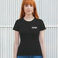 thumbnail image 4 of NASA Worm Logo Crest T-Shirt Astronaut Space Mars Souvenir Emblem Women's Tee, 4 of 7
