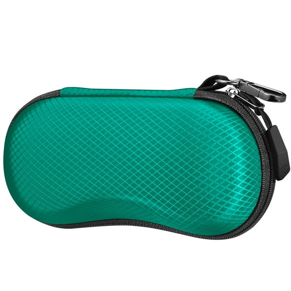 Funda para gafas de sol Fintie Hard EVA Shell a prueba de golpes, color verde