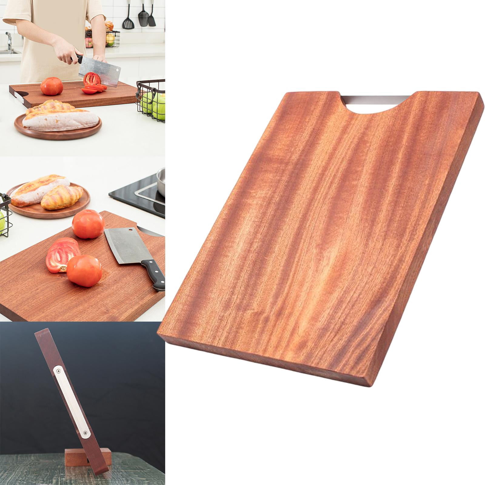 Axioma Ebony Chopping Board with Handles Kitchen Baking Tools Pizza Board for Bread 33x23x2.5cm