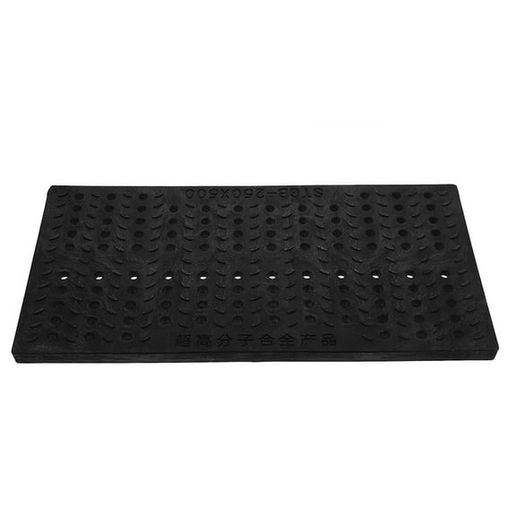 HOOWIFFY Plastic Catch Basin Drain Grate Panel for Driveway Drainage, 1-Piece Design for Outdoor Water Management
