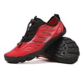 thumbnail image 5 of lnmuld Men Women Barefoot Shoes, Breathable Mesh Shoes for Water Yoga Fitness Hiking Color:Red,Size:8.5, 5 of 6