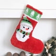 thumbnail image 2 of Creative Latch Hook Kits Christmas Rug Carpet Making Snowman, 2 of 7