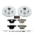 thumbnail image 3 of PowerStop Rear Z23 Evolution Sport Carbon-Fiber Ceramic Brake Pad and Drilled & Slotted Rotor Kit Fits: BMW Select Models K7430, 3 of 10