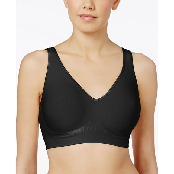 Bali BLACK Comfort Revolution Comfort-Flex Wire-Free Bra, Large, NWOT