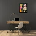 thumbnail image 4 of Dean Russo Collection 20x24 Black Modern Framed Museum Art Print Titled - The Look, 4 of 5