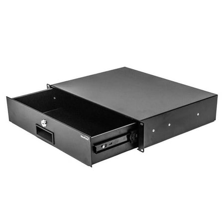 NavePoint Server Cabinet Case 19 Inch Rack Mount DJ Locking Lockable Deep Drawer with Key 2U price history on PriceWatchPro
