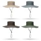 thumbnail image 5 of Visera de Montañismo al aire libre, sombrero de vaquero occidental para mujer, puede recibir sombrero de pescador japonés, Tour de senderismo de verano para hombre, 5 of 5