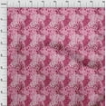 thumbnail image 3 of oneOone Cotton Silk Pink Fabric Skins Animal Craft Projects Decor Fabric Printed By The Yard 42 Inch Wide, 3 of 4