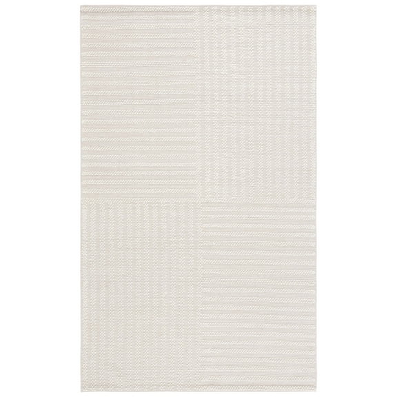 SAFAVIEH Natura Wayra Striped Area Rug, Ivory, 4' x 6'