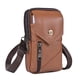 thumbnail image 2 of Riñonera Retro para Hombre Bolso Cruzado Cuero Bolso Deportivo Diario para Hombre (amarillo Marrón), 2 of 7