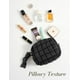 thumbnail image 4 of Bolsa de maquillaje Yarnic acolchada para cosméticos, artículos de tocador de viaje, color negro, ta, 4 of 8