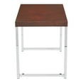 thumbnail image 5 of OSP Home Furnishings Wall Street End Table. Chrome/Espresso., 5 of 8