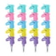 thumbnail image 1 of EeaseMX 20 lápices apilables de unicornio, divertidos lápices decorativos, lápices apilables de papelería, lápices escolares para niños., 1 of 8
