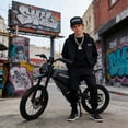 thumbnail image 3 of SYX MOTO SPRK Peak 5500W 60V/27AH Electric Off-Road Bike for Teens & Adults, Black, 3 of 3
