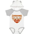 thumbnail image 3 of Inktastic Everyone is Thankful for Me with Heart and Leaves Boys or Girls Baby Bodysuit, 3 of 5