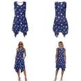 thumbnail image 3 of Xixirimido Celestial Vibrant Stars Print Hawaii Couple Matching Outfit Men's Hawaiian Shirt and Women's Summer Sleeveless Dress Soft Midi Beach Dresses Matchable Couple Outfits, XL, 3 of 7