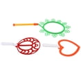 thumbnail image 4 of Shisuyan Giant Bubble Wands Plastic 3Pcs Heart Shape, 4 of 8