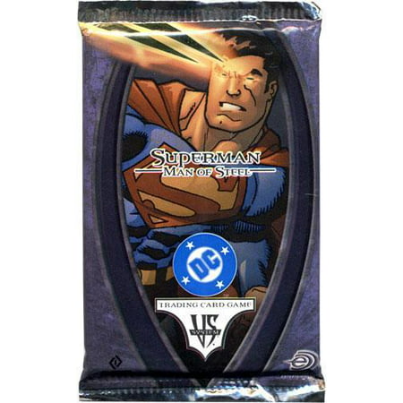 DC VS System Trading Card Game Superman Man of Steel Booster