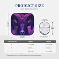 thumbnail image 3 of Vsdgher Purple Starry Sky Antelope Print Car Windshield Sun Shade, Reflective Sunshade Window Sunshade Sun Visor Protector Fit for Cars,Trucks,SUVs-Large, 3 of 6