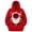 X01 Red, variant on Christmas Pet Pouch Hoodie with Pocket Front for Small Dogs and Cats