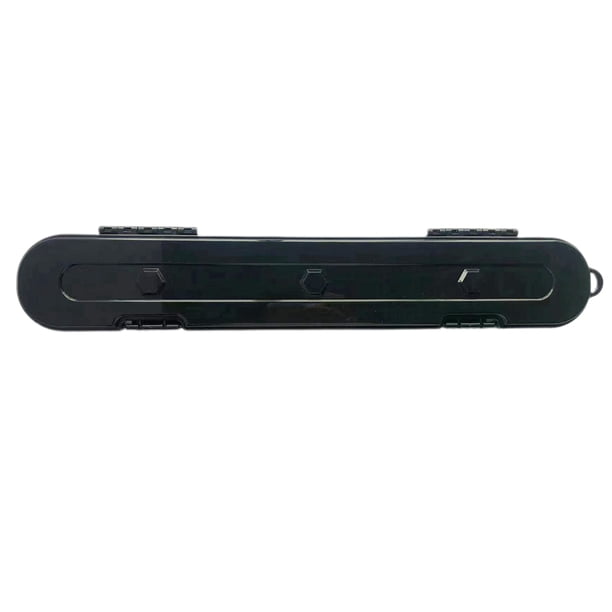 Caja de almacenamiento de cadena de motosierra, caja de almacenamiento de cadena de motosierra Caja de cadena de motosierra Organizador de soporte de cadena de plástico Rendimiento lleno de energía