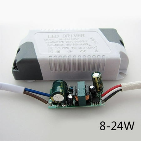 

3W-24W Segment Ac85-265V Constant Current LED Driver Plastic Shell for Lamp New
