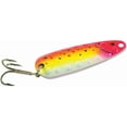 thumbnail image 1 of Len Thompson Fishing Lure - 11 SS - Dimpled Series Sun Set (Pink, Lemon, White) – 1/2oz, 1 of 7