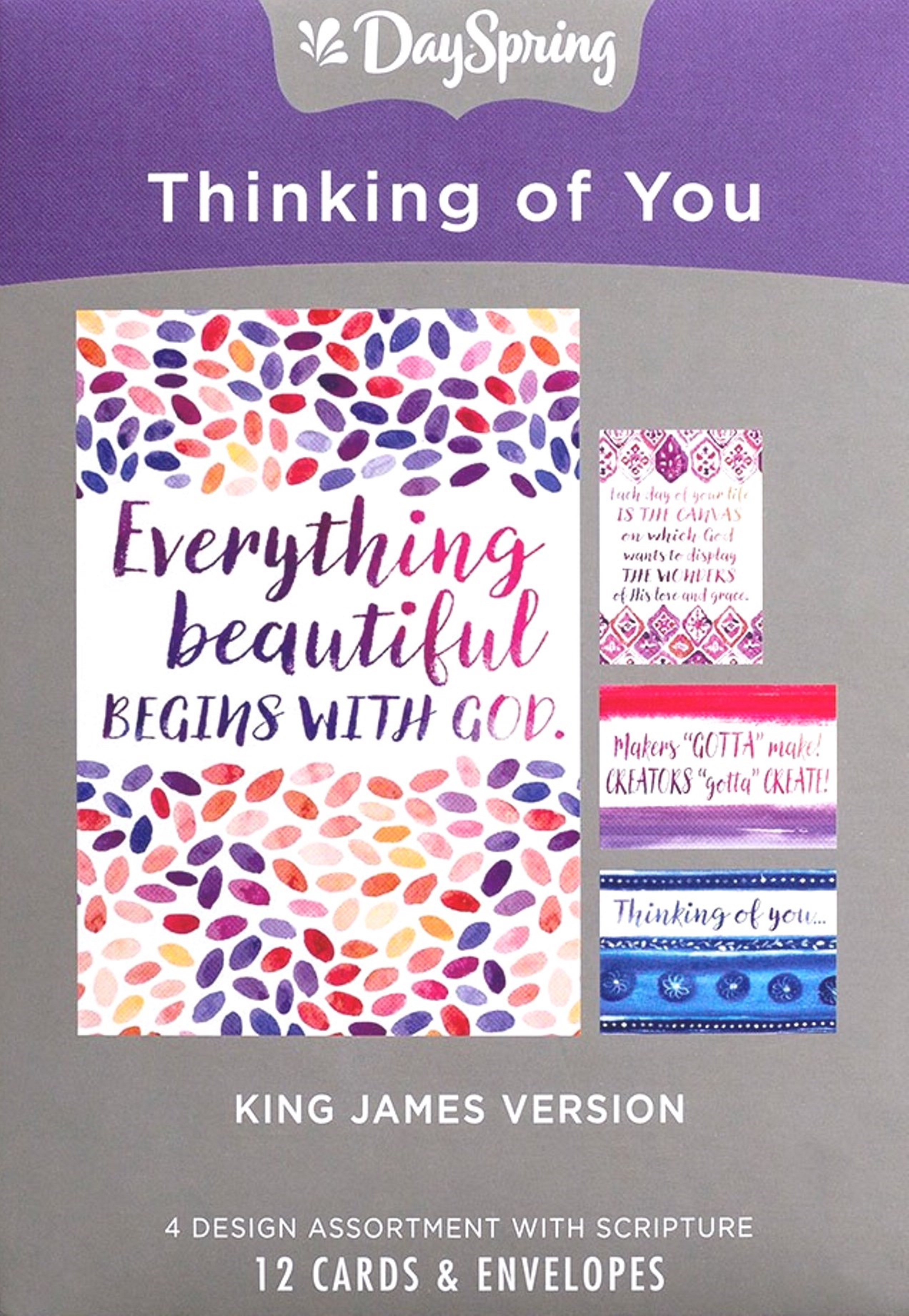 Thinking of You  Inspirational Boxed Cards  Everything Beautiful