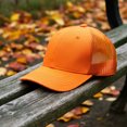 thumbnail image 4 of Falari 12 Pack Bulk Wholesale Mesh Trucker Hats 6 Panel Baseball Caps for Men and Women - Orange, 4 of 7