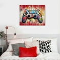 thumbnail image 4 of ONETECH  Gamepad Painting Gaming Canvas Wall Art for Gamer room, Boys Bedroom Playroom Game room wall Decorations, 4 of 4