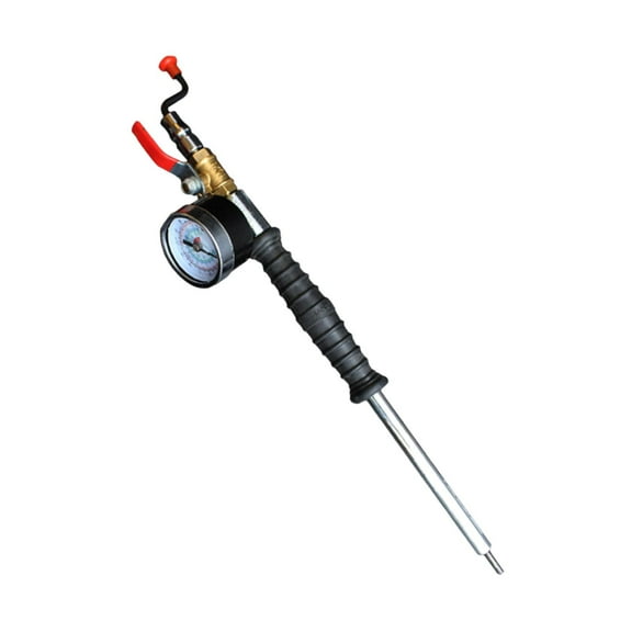 lacooooppia Hand Cranked Inflatable Pole Tire Inflation Tool Multipurpose Sturdy Adapter Tire Quick Filling Rod for Truck Motorcycle