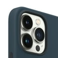 thumbnail image 4 of iPhone 13 Pro Silicone Case with MagSafe – Abyss Blue, 4 of 5