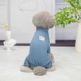 thumbnail image 5 of MarinaVida Dog Clothes Dogs Cats Onesie Soft Dog Pajamas Cotton Puppy Rompers Pet Jumpsuits Cozy Bodysuits for Small Dogs and Cats, 5 of 7