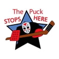 thumbnail image 2 of CafePress - THE PUCK STOPS HERE Magnets - Rectangle Magnet, 2"x3" Refrigerator Magnet, 2 of 3