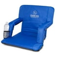 thumbnail image 2 of BirdRock Brands Stadium Boss Recliner Stadium Seat for Bleachers, Benches, Lawns, Backyard, Camping & Beach - 6 Reclining Positions - Blue, 2 of 5