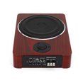 thumbnail image 3 of Car Under-Seat Active Subwoofer Power Amplifier Bass HiFi Slim Speaker, 8'' 600W Low Profile Under-Seat Active Powered Car Subwoofer for Car Boat RV ATV (Wood), 3 of 5
