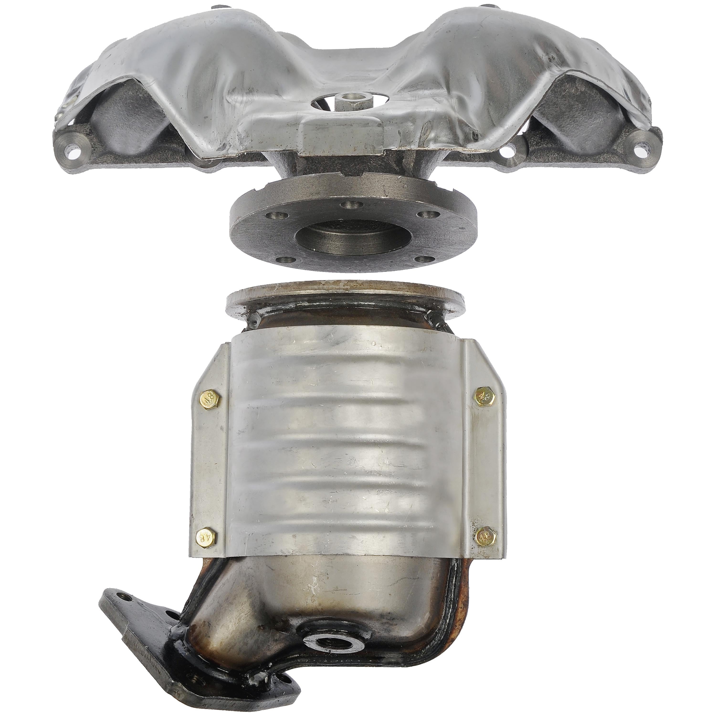 Dorman 674-439 Catalytic Converter with Integrated Exhaust Manifold for Specific Honda Models, Natural