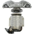 thumbnail image 2 of Dorman 674-439 Catalytic Converter with Integrated Exhaust Manifold for Specific Honda Models, Natural, 2 of 4