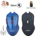 thumbnail image 1 of CHUANK Rechargeable Wireless 2400DPI Gaming Mouse 2.4G Battery Gamer 6 Buttons Mice Pro, 1 of 9