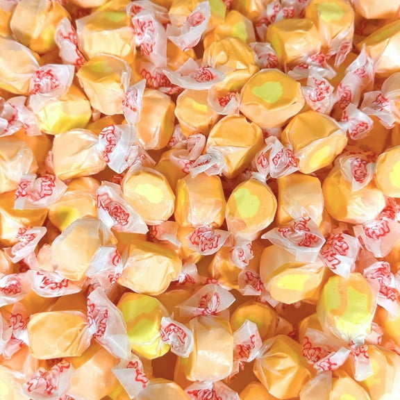 Mango Saltwater Taffy Fruity Chewy Candy, Bulk 1 lb Bag (60  Pieces), Individually Wrapped, Nut & Gluten Free Treats, Tropical Flavor