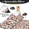 thumbnail image 3 of White Brown Footballs Pattern Toddler Nap Mats for Kids Preschool,Sleeping Mat Bag or Kids,Toddler Sleeping Bag,Toddler Nap Mat or Daycare, 3 of 6