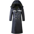 thumbnail image 1 of Heavy Duty Long Winter Coat Extreme Cold Weather Insulated Windproof Work Jacket For Outdoor Thermal Warmth, 1 of 2