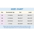 thumbnail image 3 of SonxaHe Infant Girl Elegant Dress Flutter Sleeve Embroidery Evening Gown Kids Stylish Birthday Celebration Dresses White,Size 9-12 M, 3 of 8