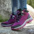 thumbnail image 4 of Women's Hiking Shoes Waterproof Non-slip Ankle Boots Outdoor Lightweight Trekking Sneakers, 4 of 6