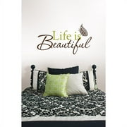 WallPops! Life Is Beautiful Removable Wall Decals