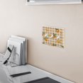 thumbnail image 6 of 3 Gang Light Switch Cover Plate Orange on Gingham Wall Plate Decorate Electrical Outlet Cover Plates 4.56”x4.48”, 6 of 8