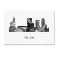 thumbnail image 2 of Trademark Fine Art 'Tulsa Oklahoma Skyline WB-BW' Canvas Art by Marlene Watson, 2 of 4